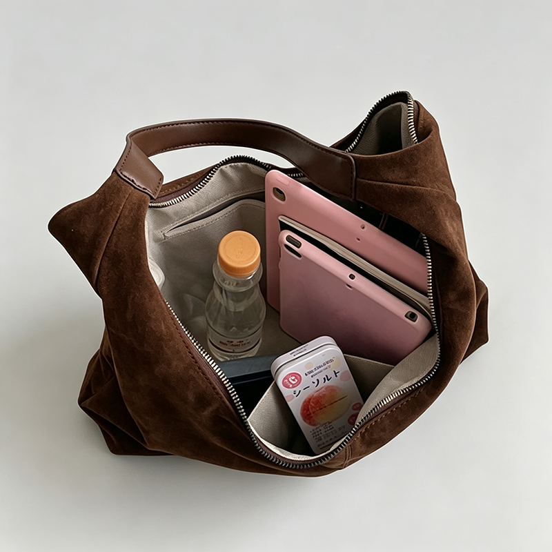 Suede Season Shoulder Bag