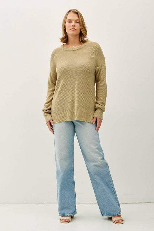 Plus Basic Spring Sweater