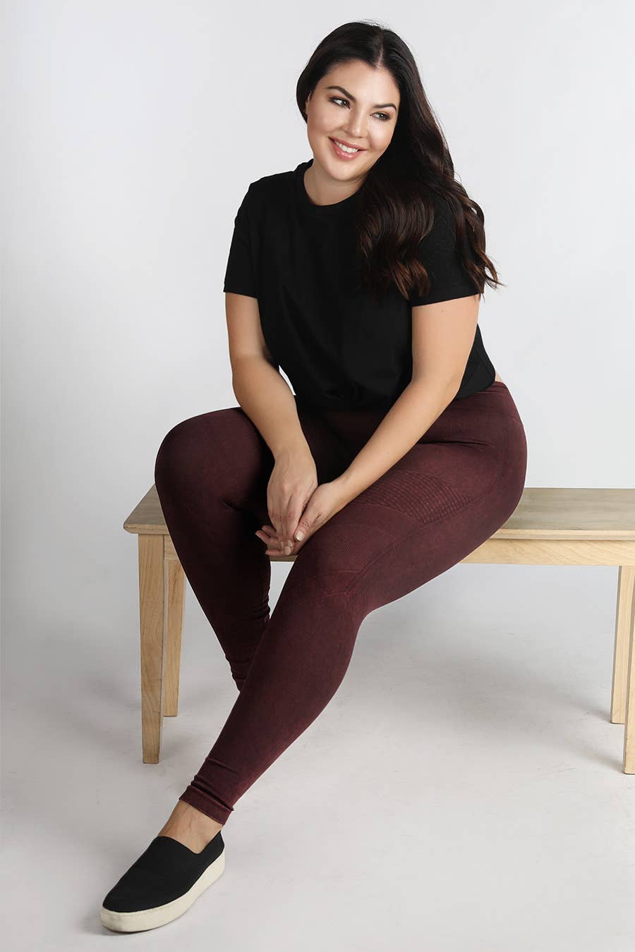 Plus Vintage Moto Leggings | FINAL SALE