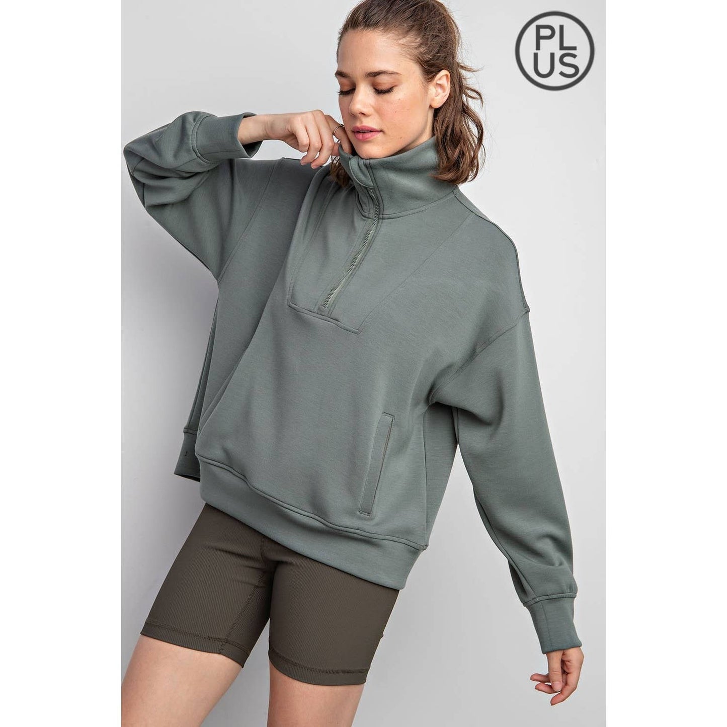 Plus On-The-Go Pullover