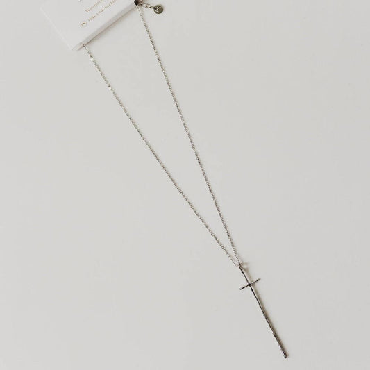 Modern Cross Necklace - WATERPROOF