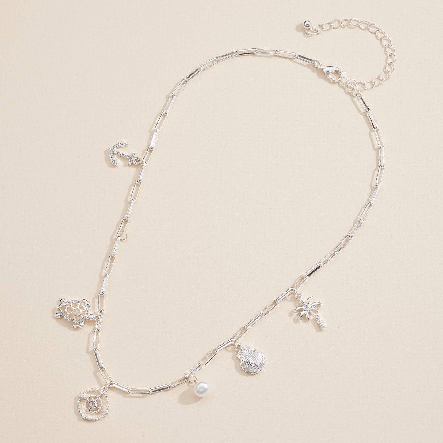 Nautical Necklace + Beach-Inspired Charms