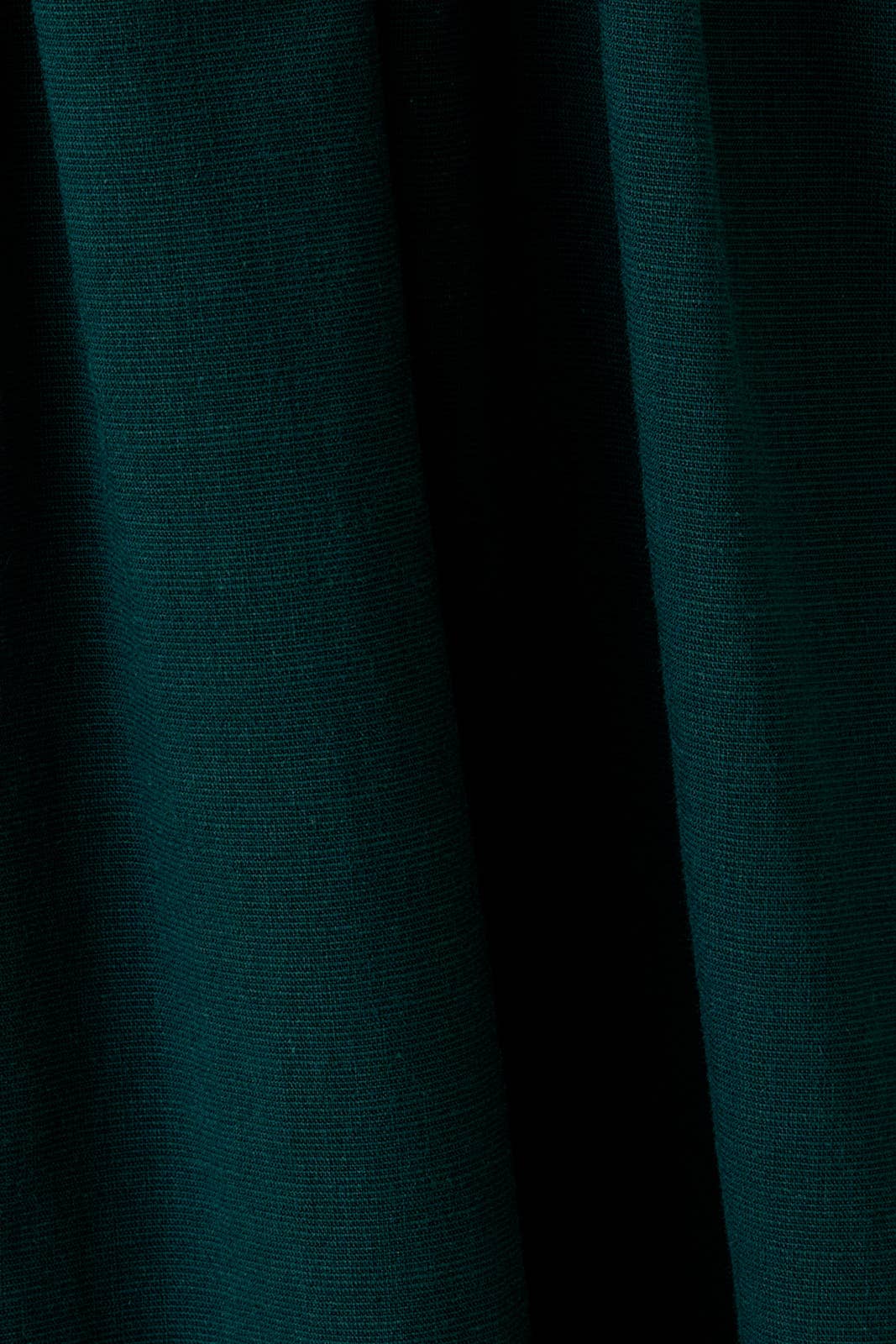 V-Neck Front Tie Fit & Flare Midi Dress