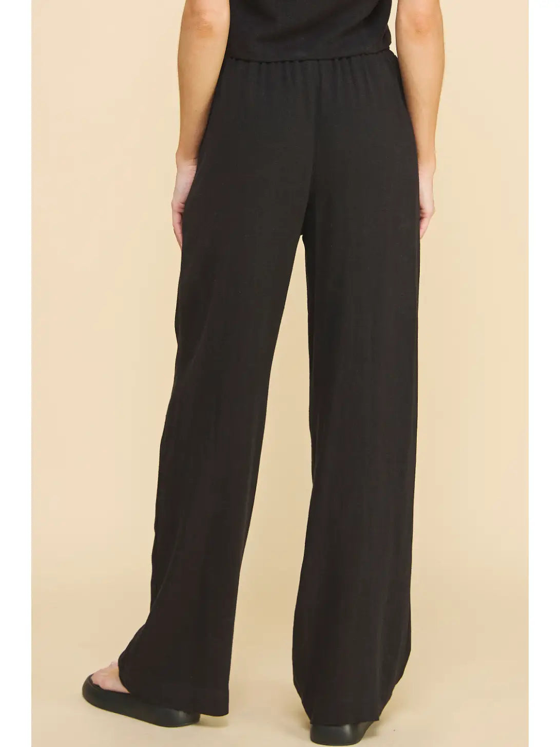 Black Linen Pants | FINAL SALE