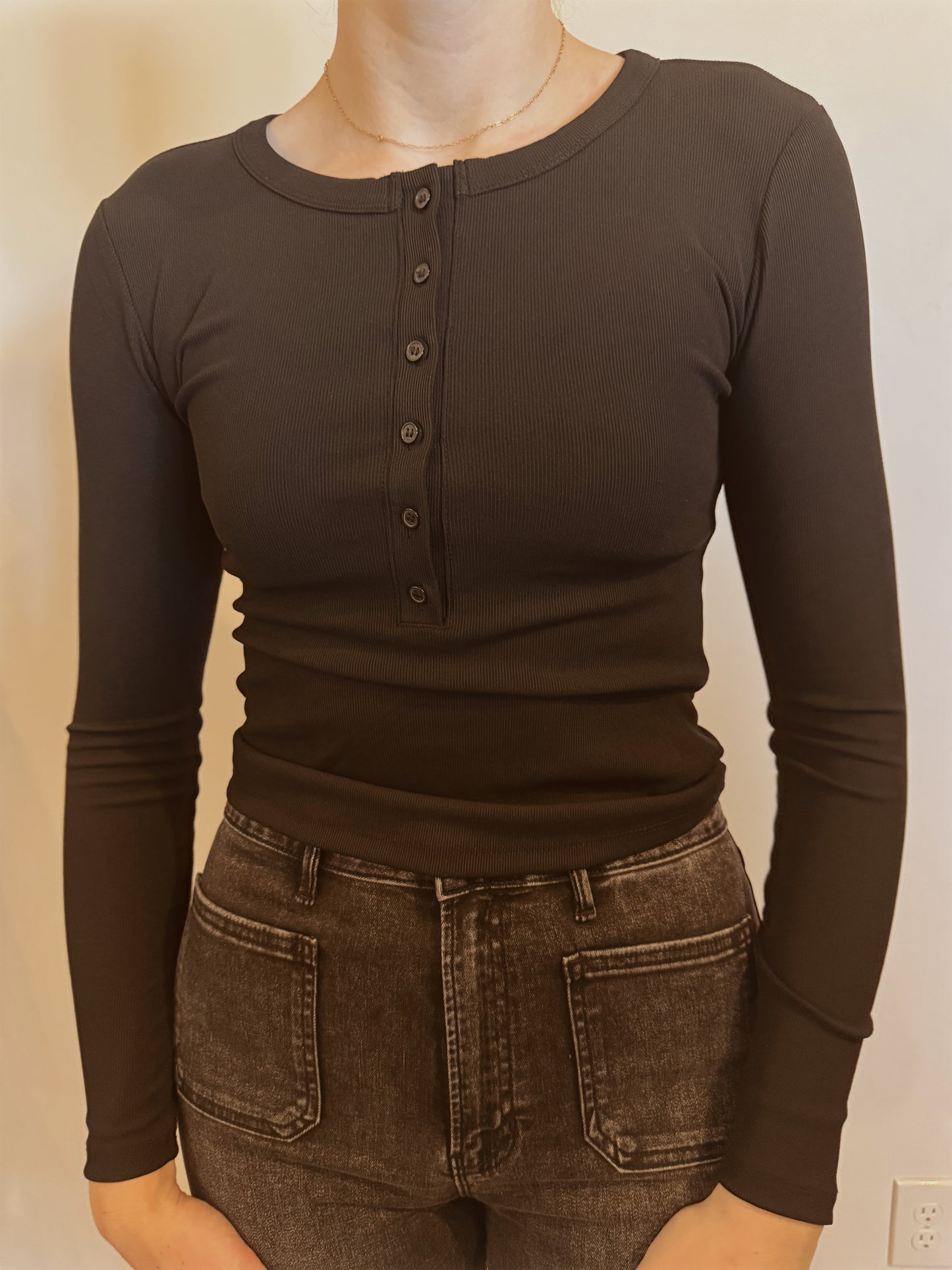 Autumn Essential Ribbed Top
