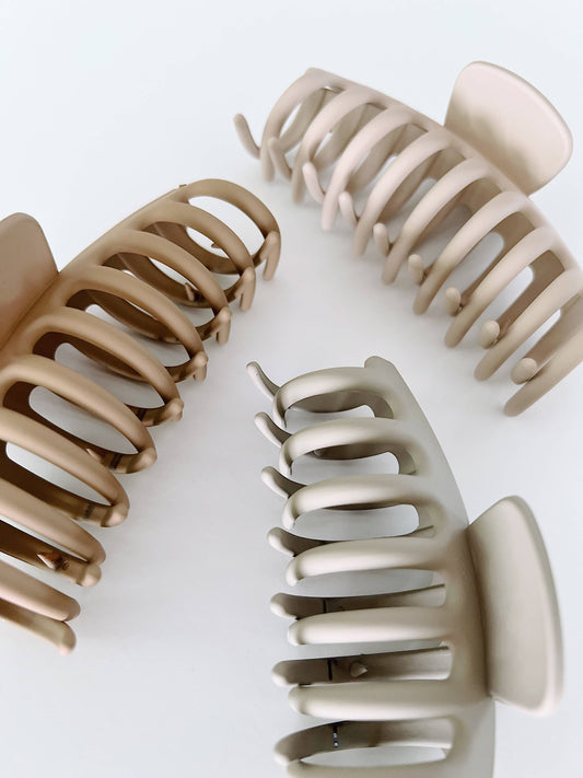 Hair Claw Clips - Neutrals | FINAL SALE
