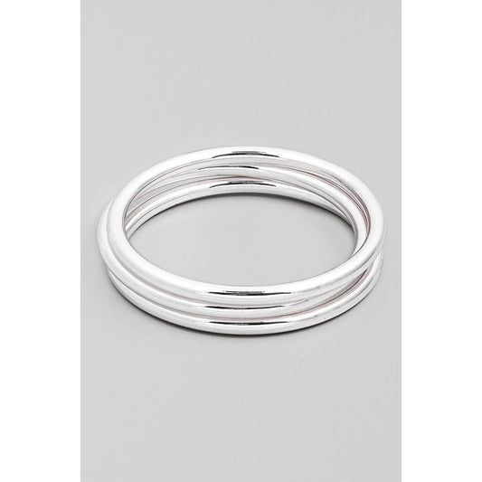 Triple Bangle Bracelet Set | FINAL SALE