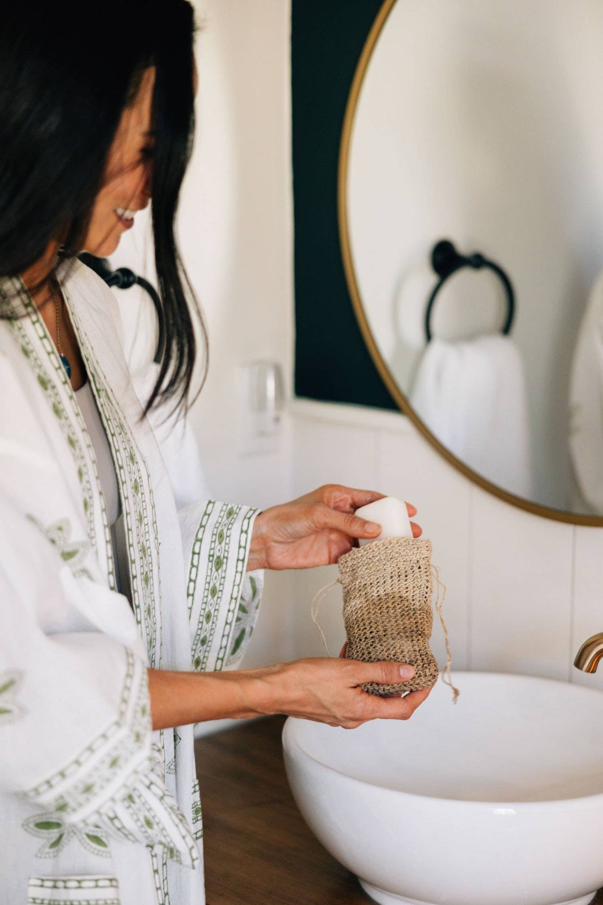 Hemp Soap Bag