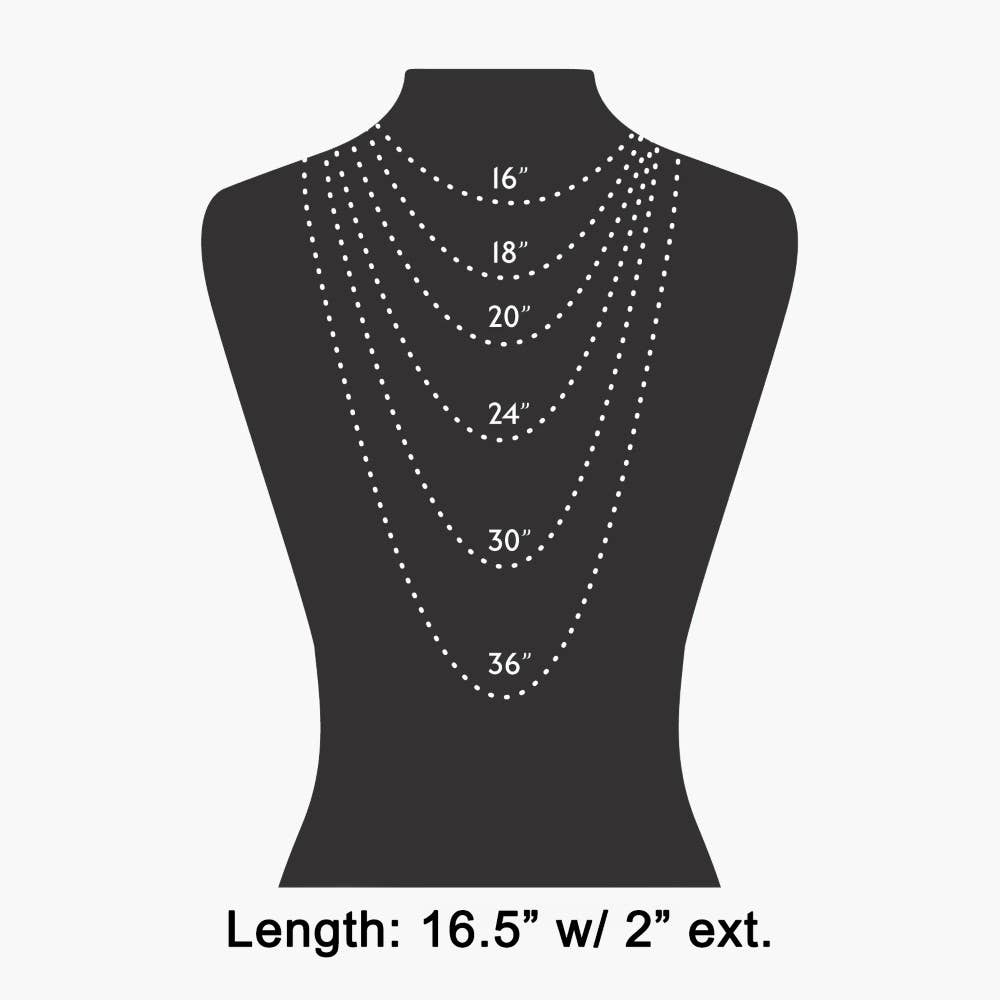 Faithful Spark Cross Necklace
