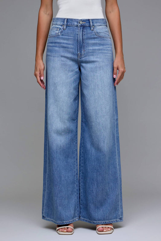 Luca 33" Inseam Wide Leg Jeans