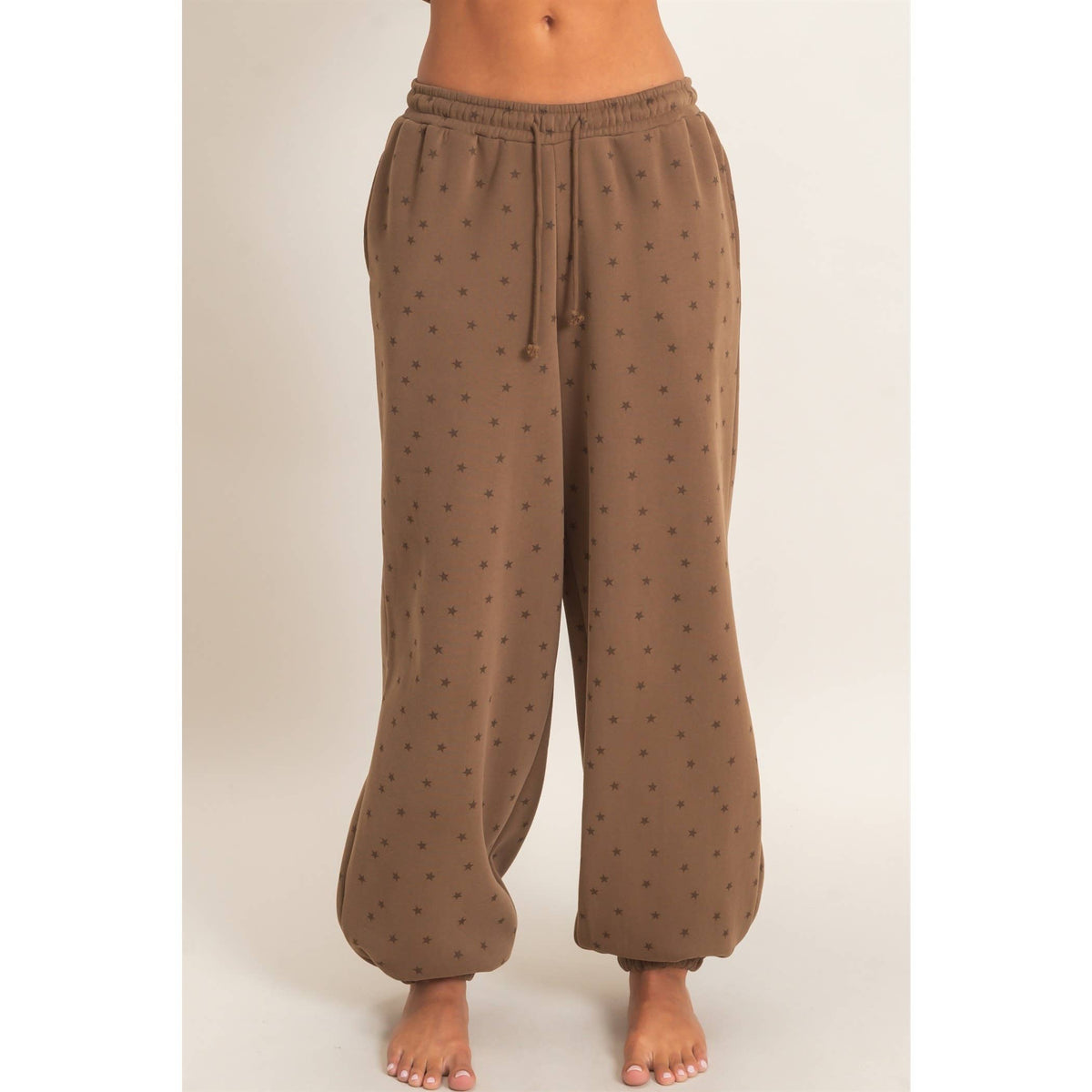 Starstruck Elastic Waist Jogger Pants