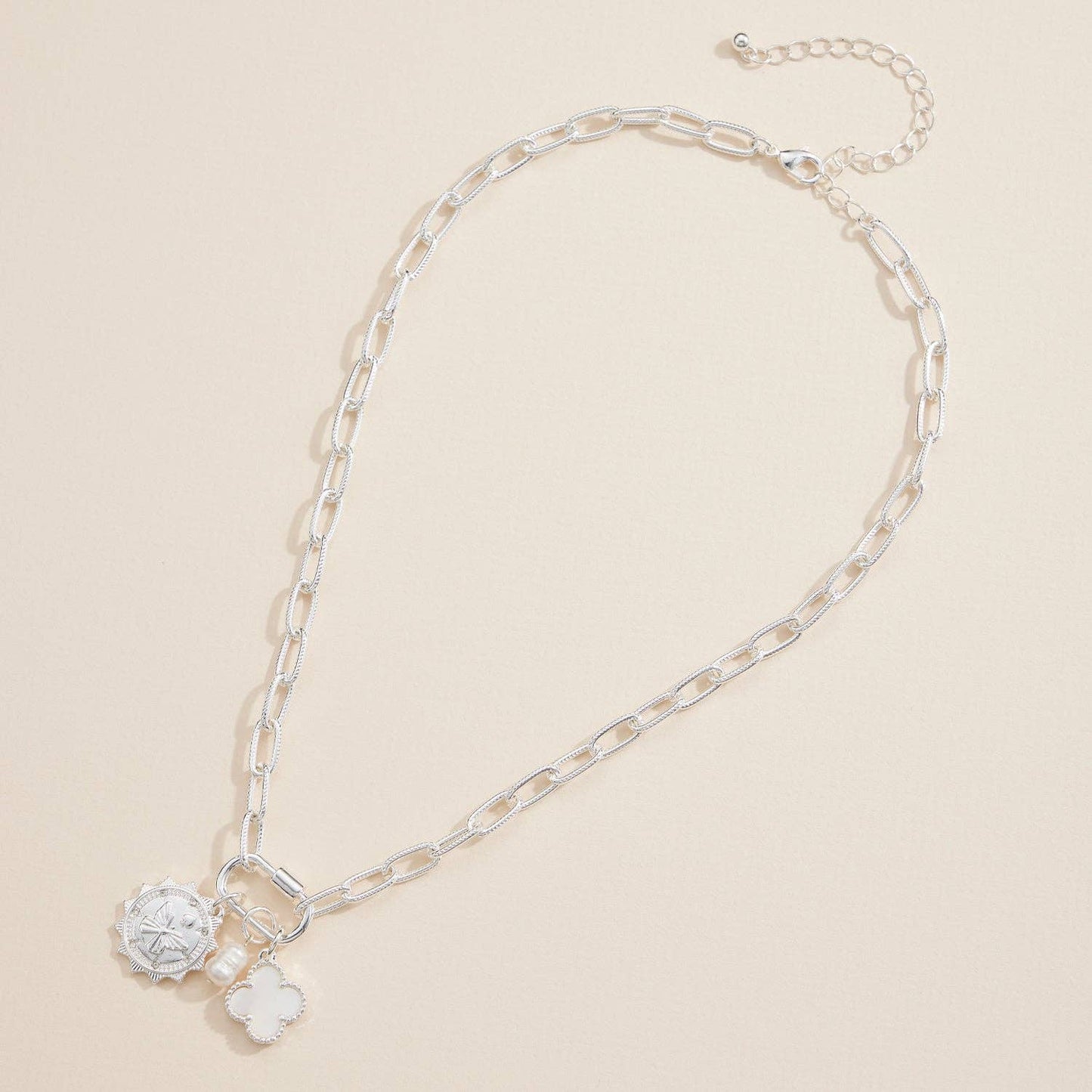 Chain Necklace with Charms