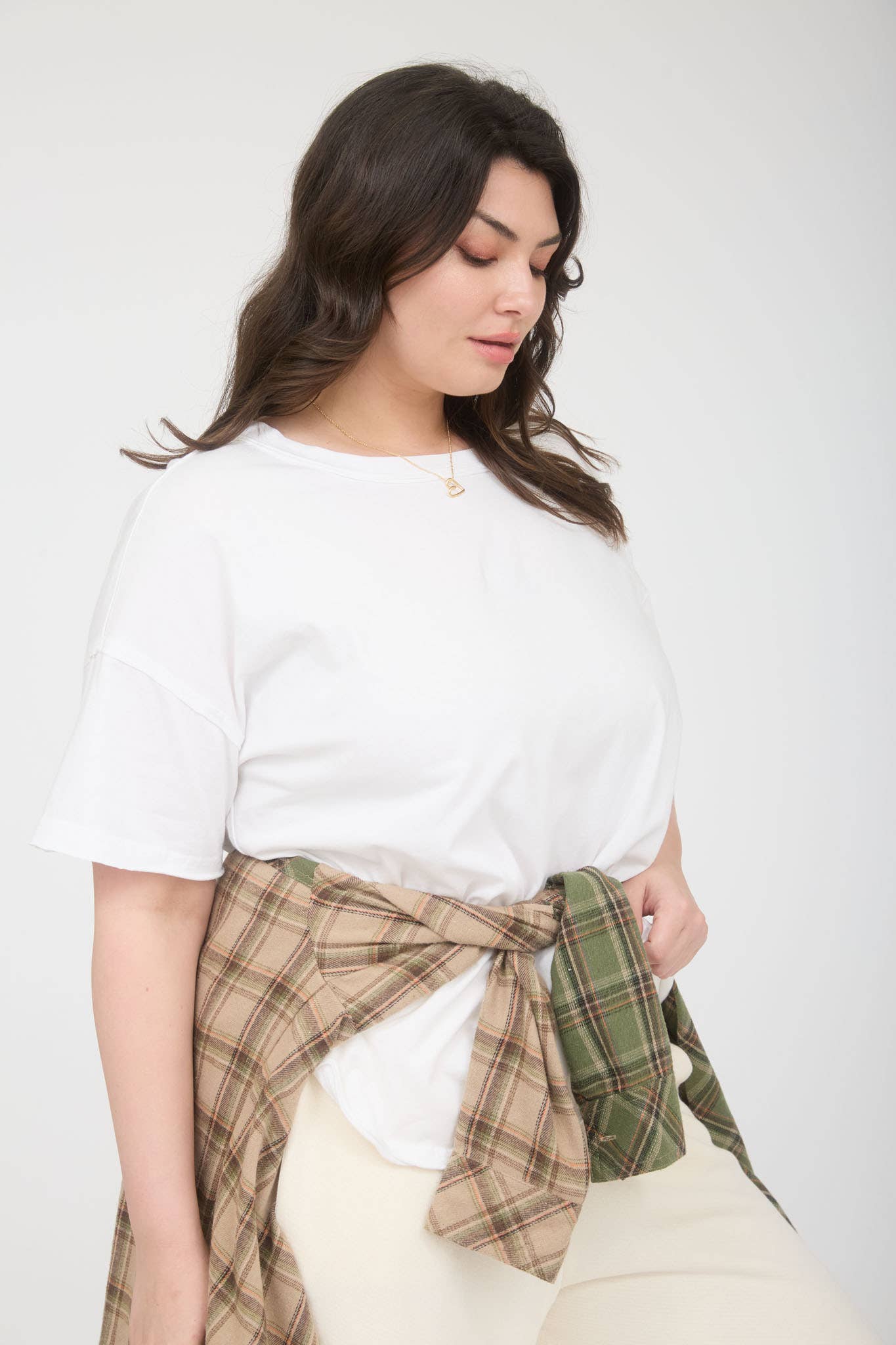 Plus Easy Living Cotton Tee