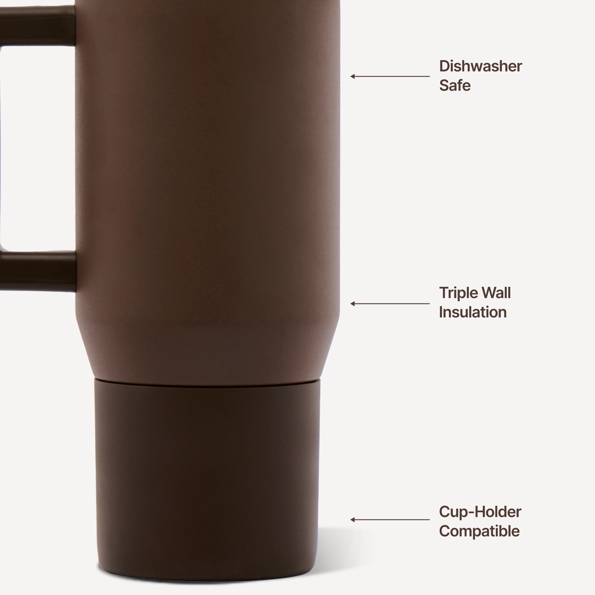 Chestnut HydroJug 20 oz Traveler Coffee Mug