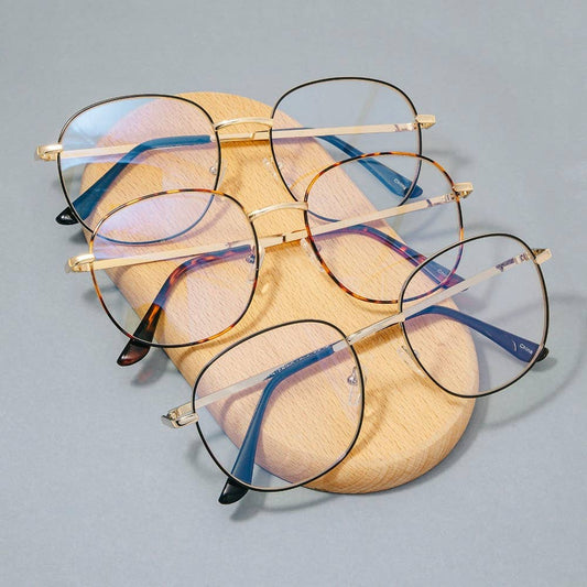 Round Blue Light Filter Sunglasses