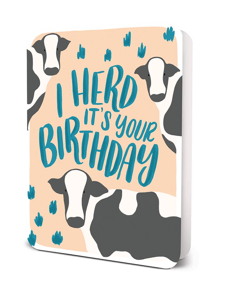 I Heard It's Your Birthday Deluxe Greeting Card