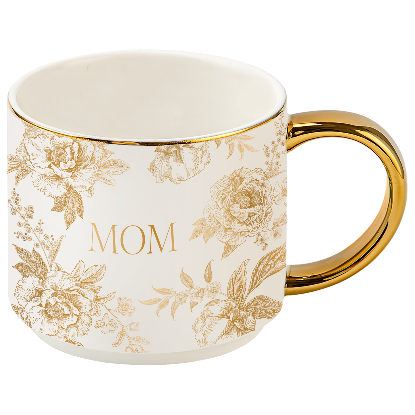 Gold Mom Coffee Mug