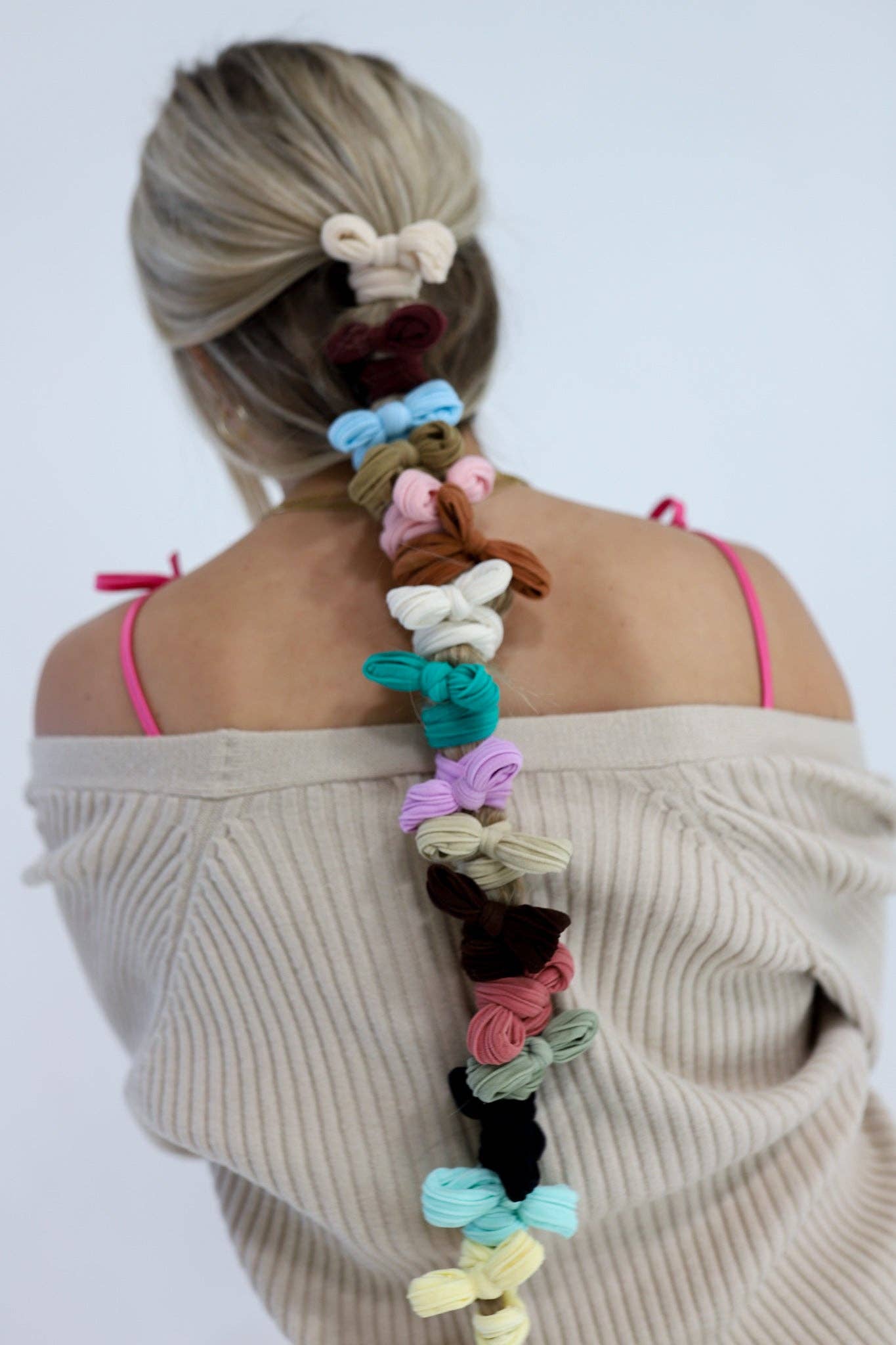 KAXI Bow Slick Back Hair Ties