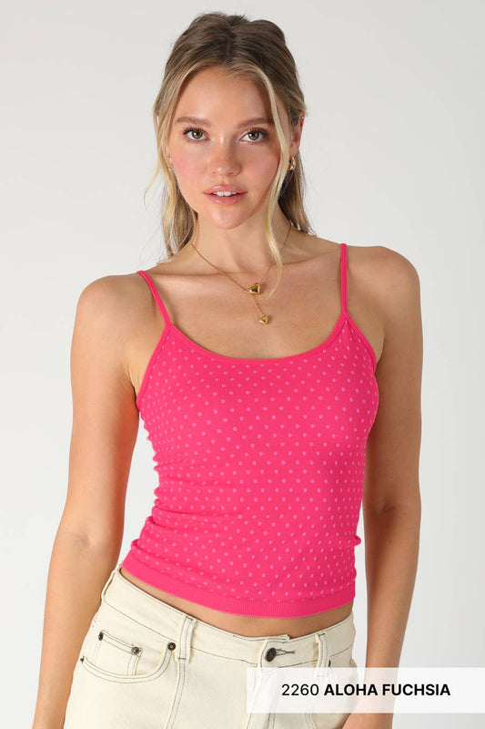 Polka Dot Strap Cami | Choose Color