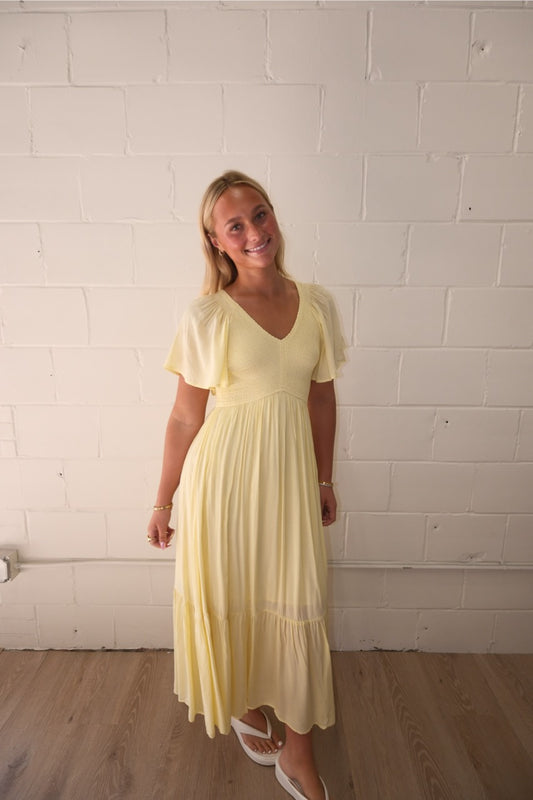 Sunbeam Smocked Dress
