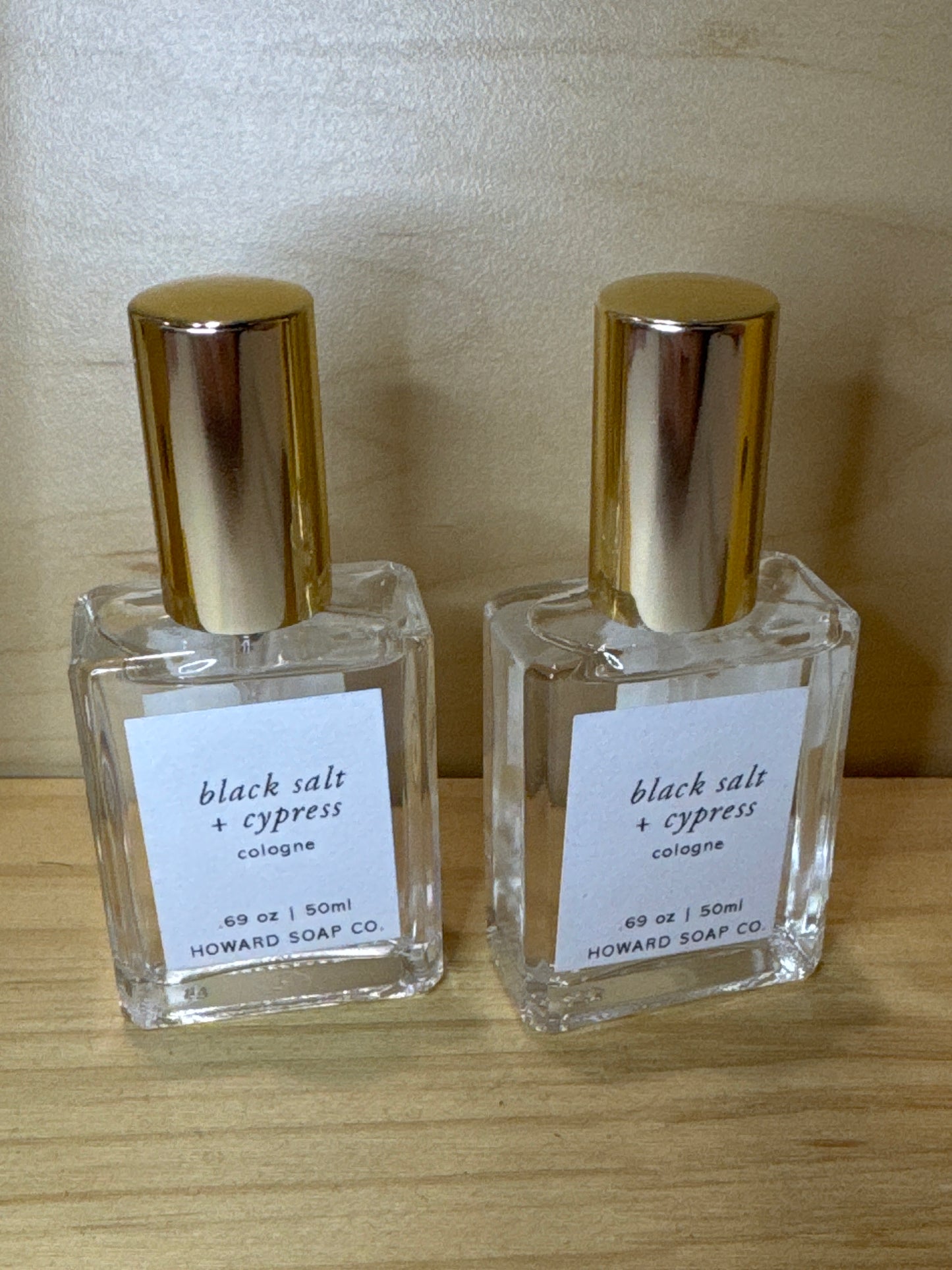 .69oz Spray Perfume | Black Salt + Cypress