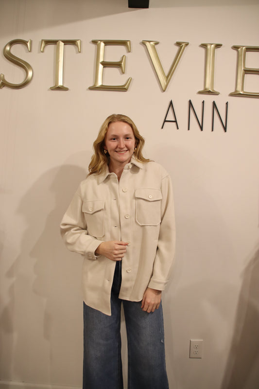 Birken Faux Wool Shacket | FINAL SALE