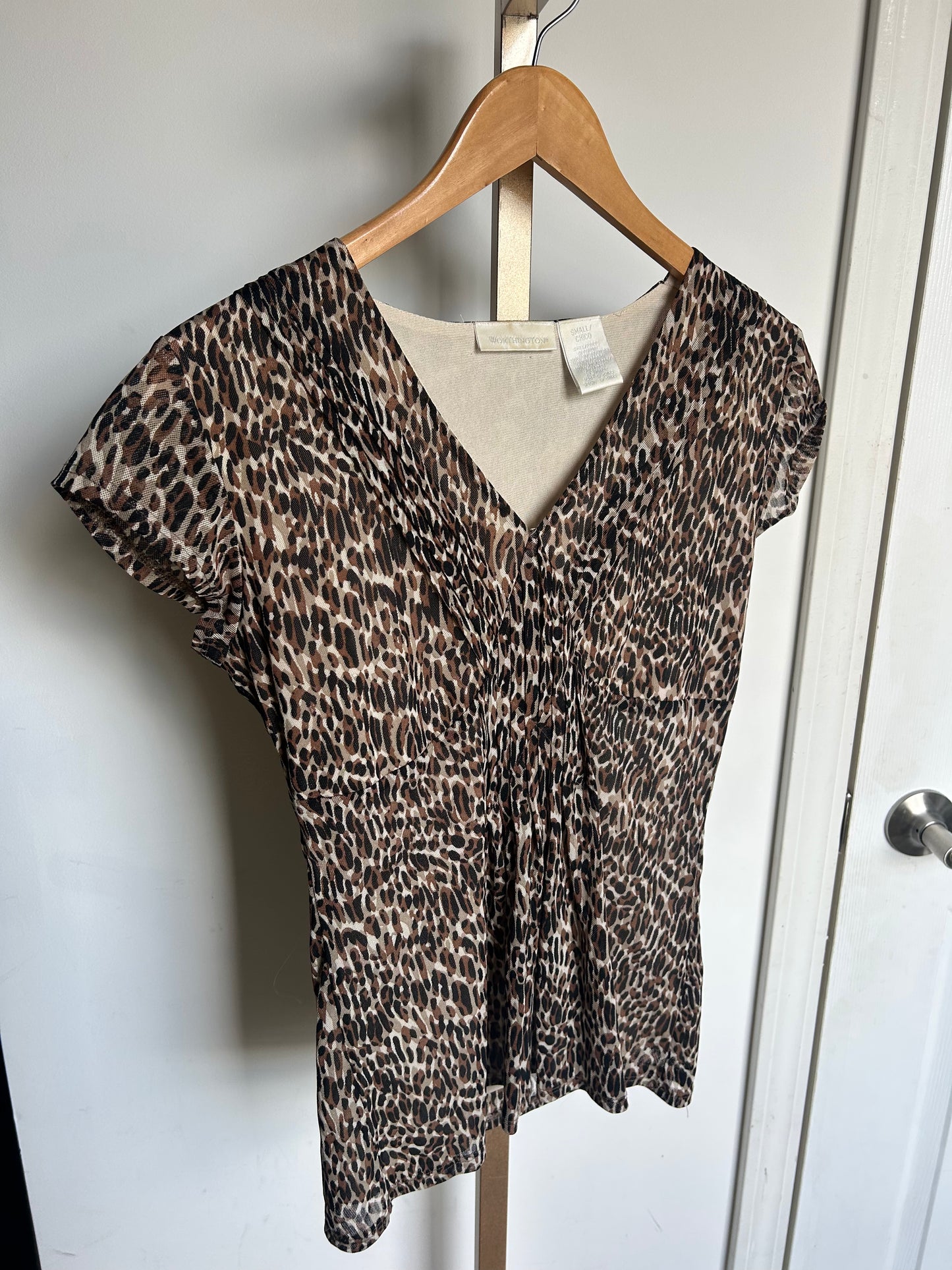 Leopard Top