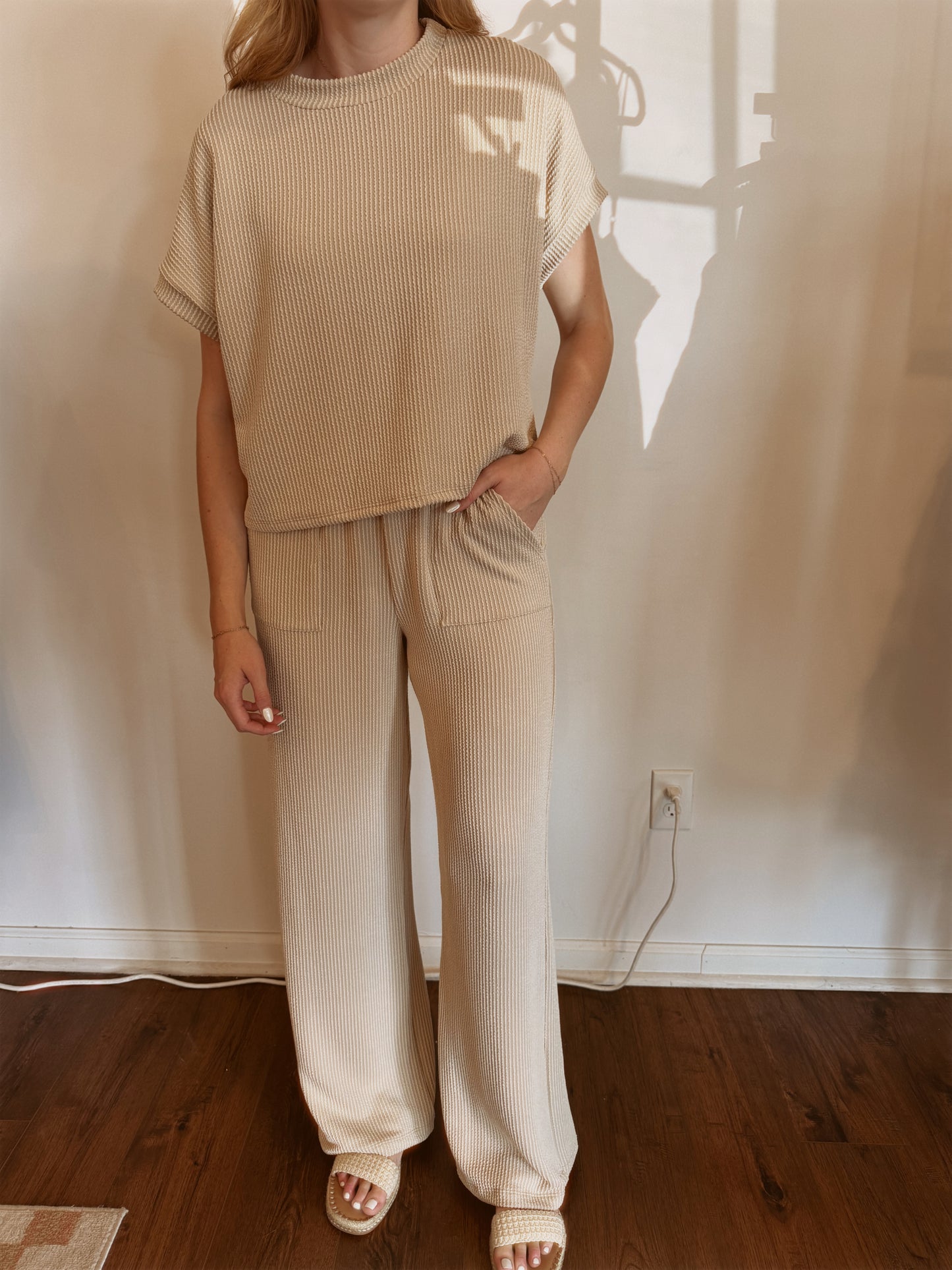 The Layne Ribbed Set