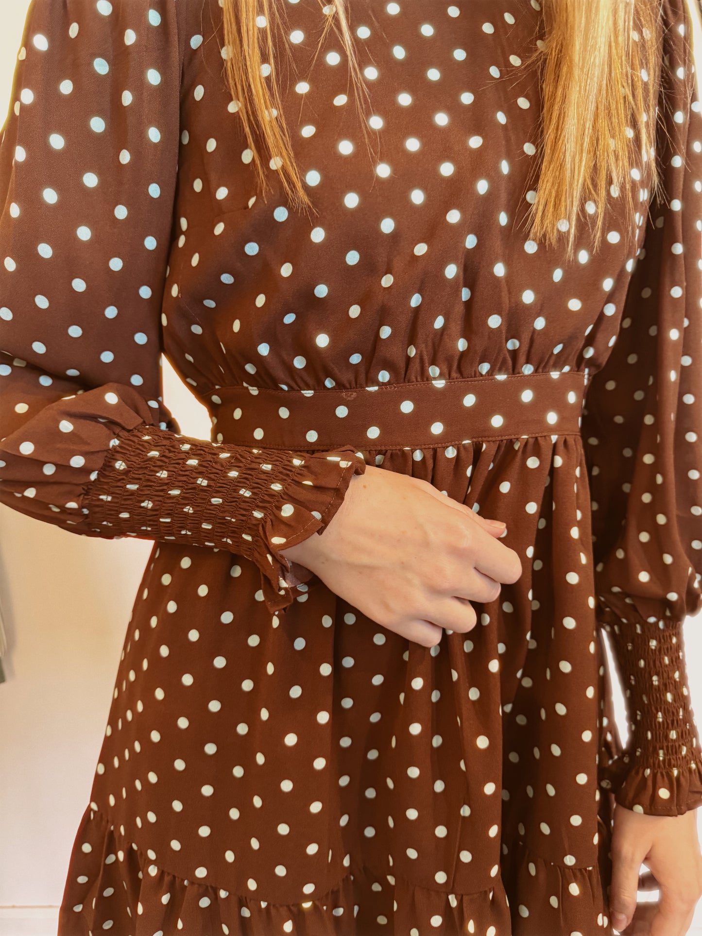 Darling Polka Dot Mini Dress