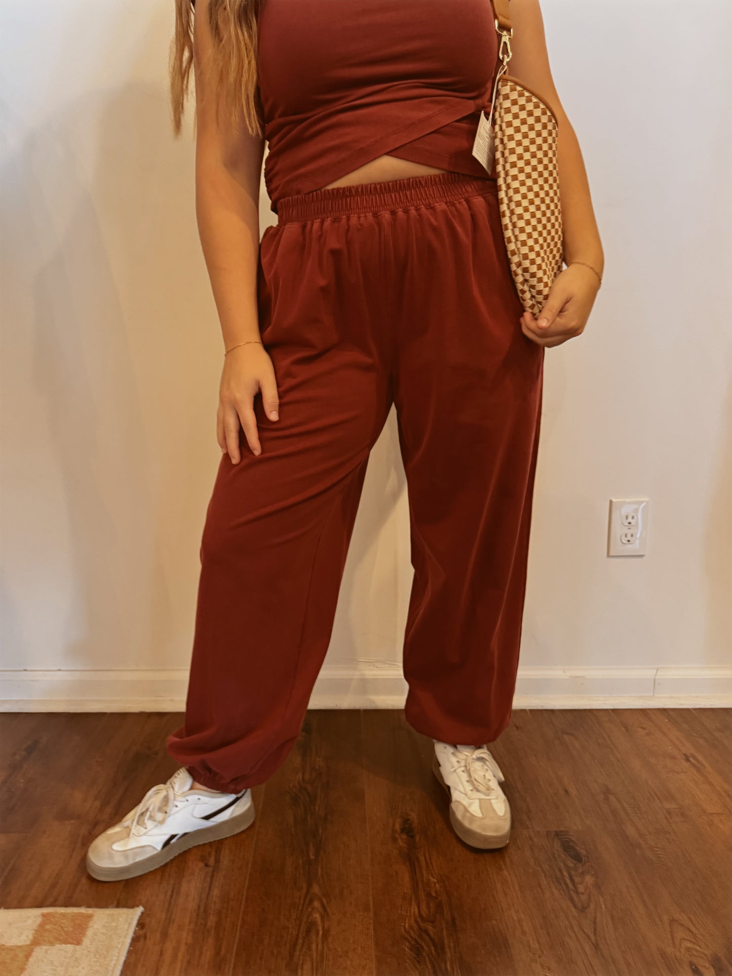 Women's Crossover Mineral Washed TOP | FINAL SALE