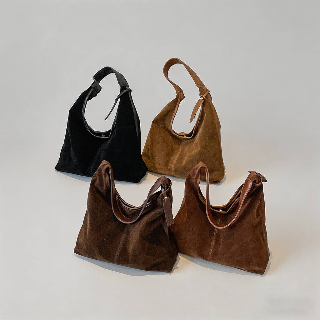 Suede Season Shoulder Bag