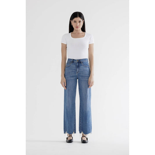 Mica High Rise Wide Leg Jeans