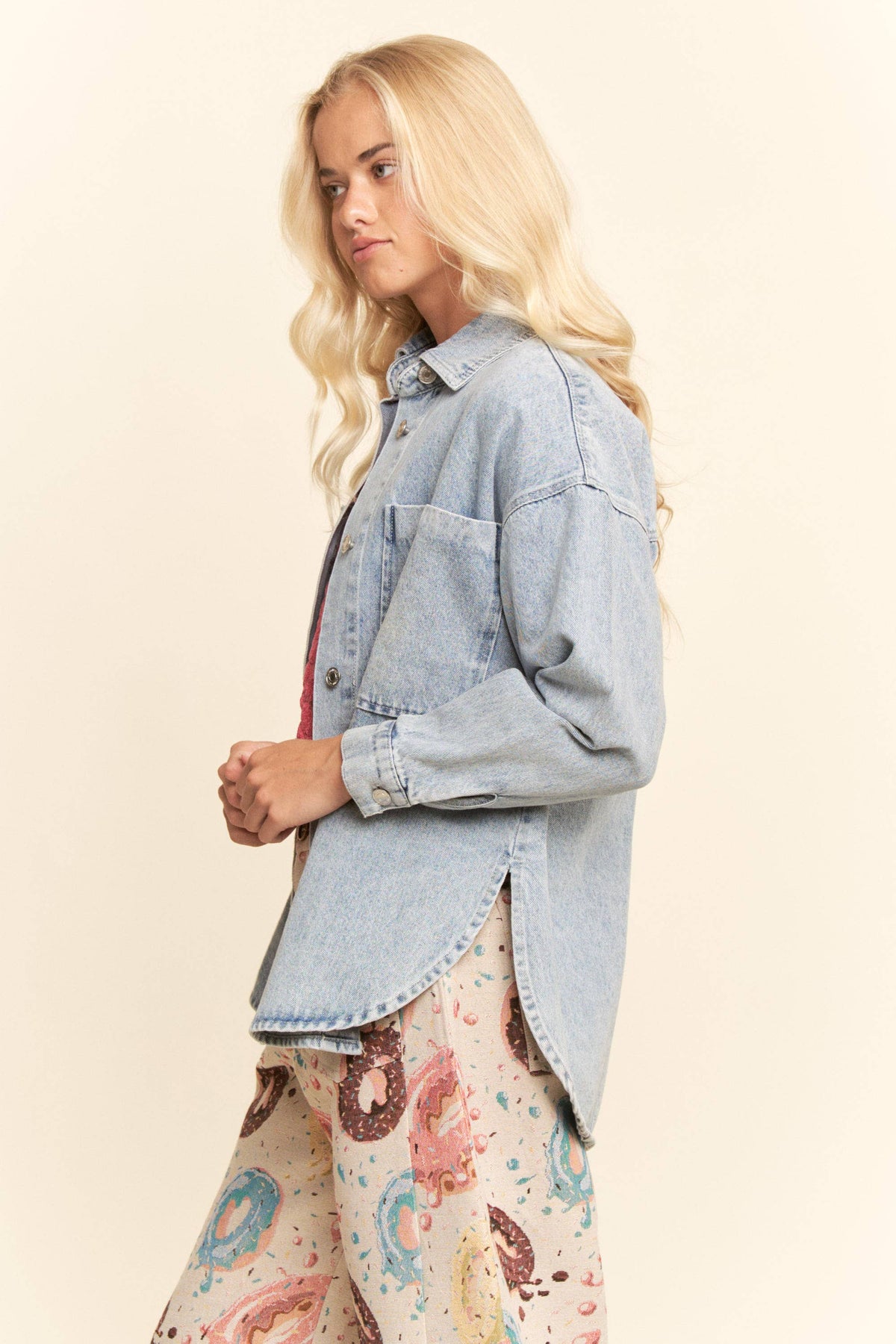 Plus All-American Denim Jacket