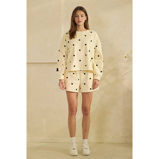 Polka Dot Lounge Shorts