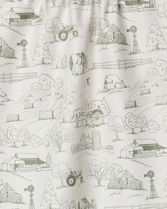 Farmyard Tea Towel