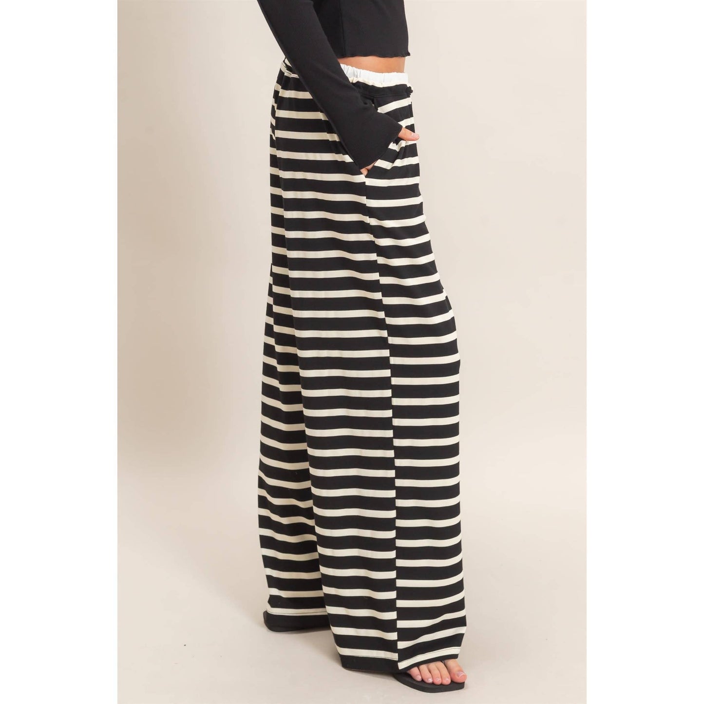 On the Line Striped Pants