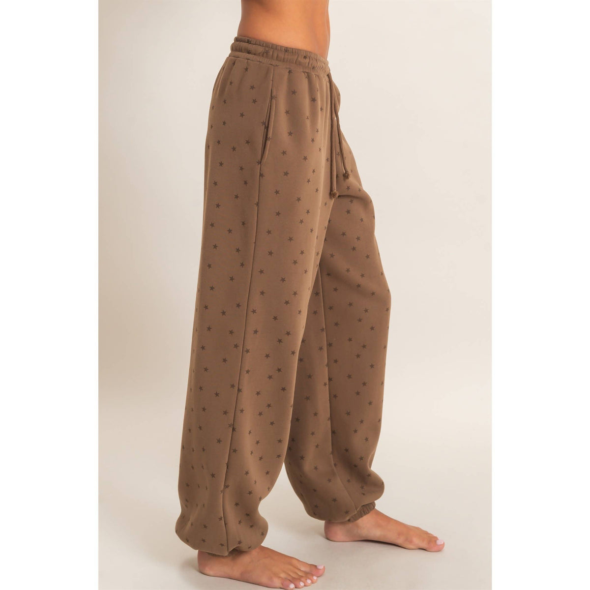 Starstruck Elastic Waist Jogger Pants
