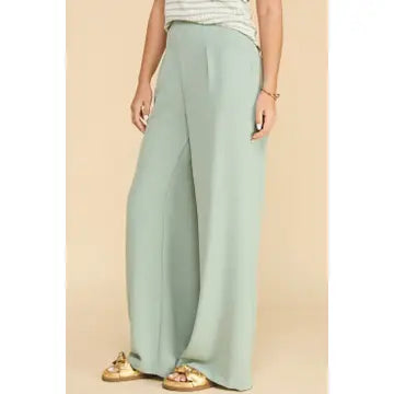 Flowy Liona Pants | Sage | FINAL SALE