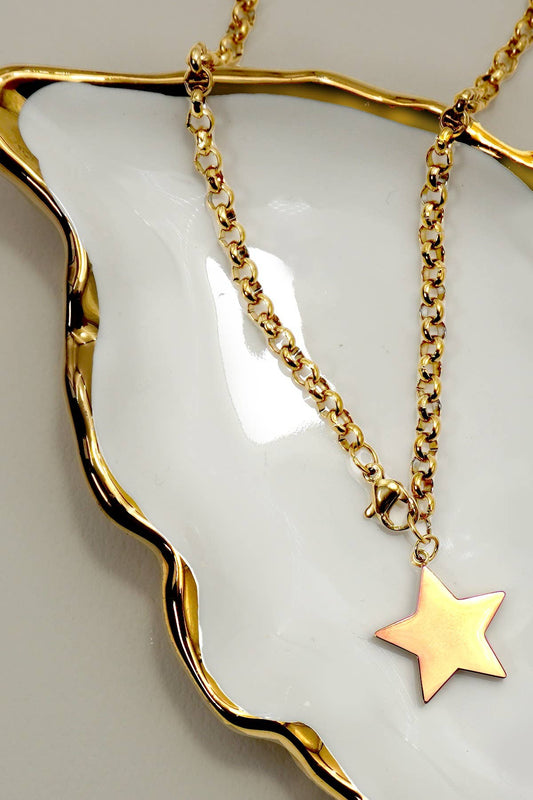 Lucky Star Link Necklace