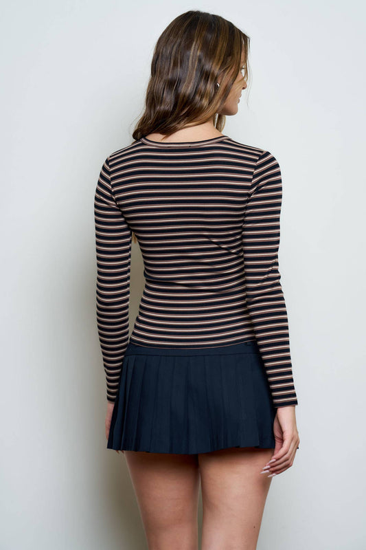 Cider Mill Striped Top