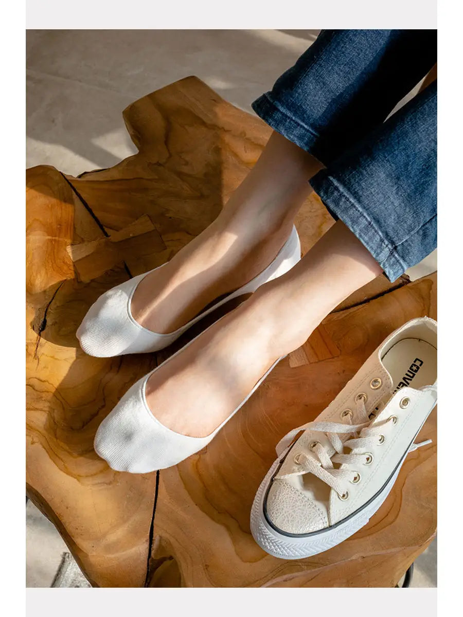 No Show Cotton Foot Cover Sock