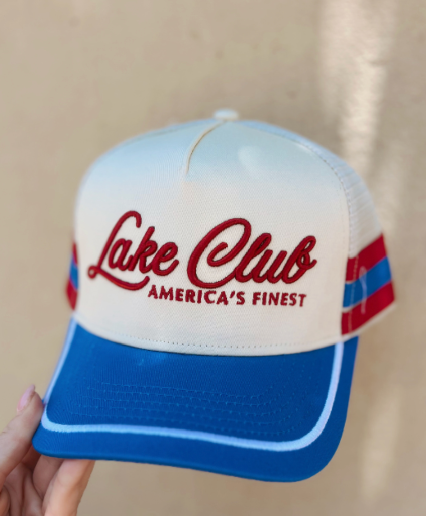 Lake Club America's Finest Vintage Trucker Hat | FINAL SALE