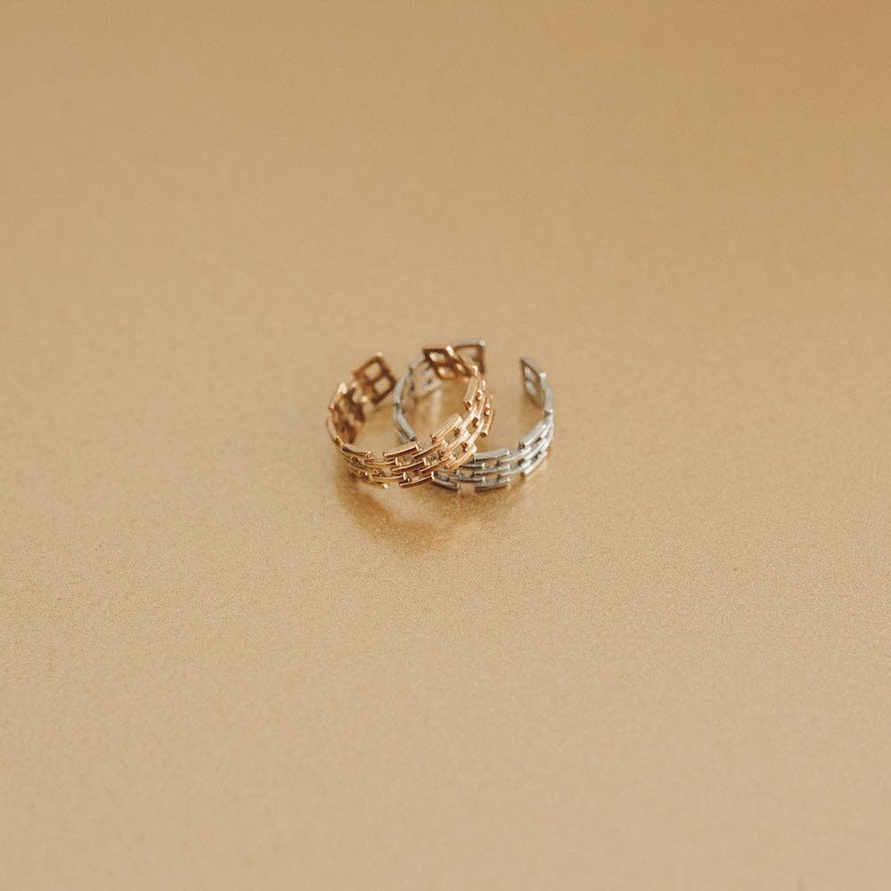 Lennon Lattice Ring WATERPROOF