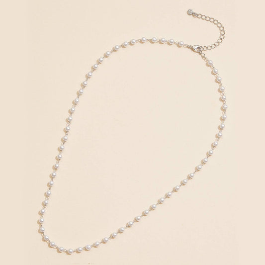 Pearl Link 18K Gold Dipped Necklace