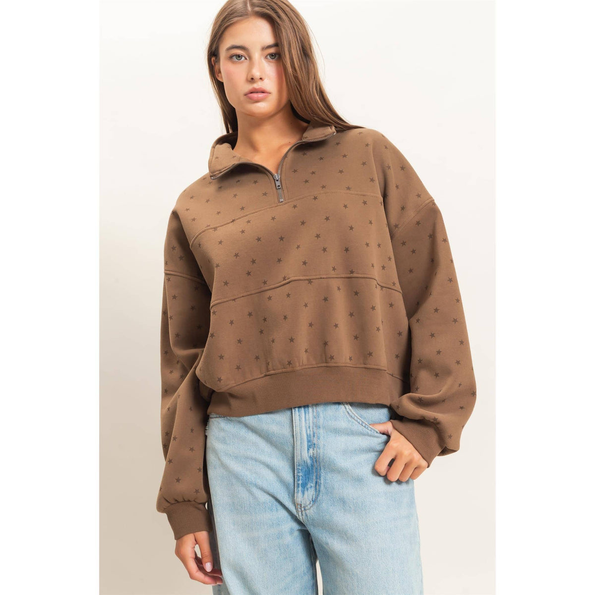 Starstruck Zip-Up Sweatshirt