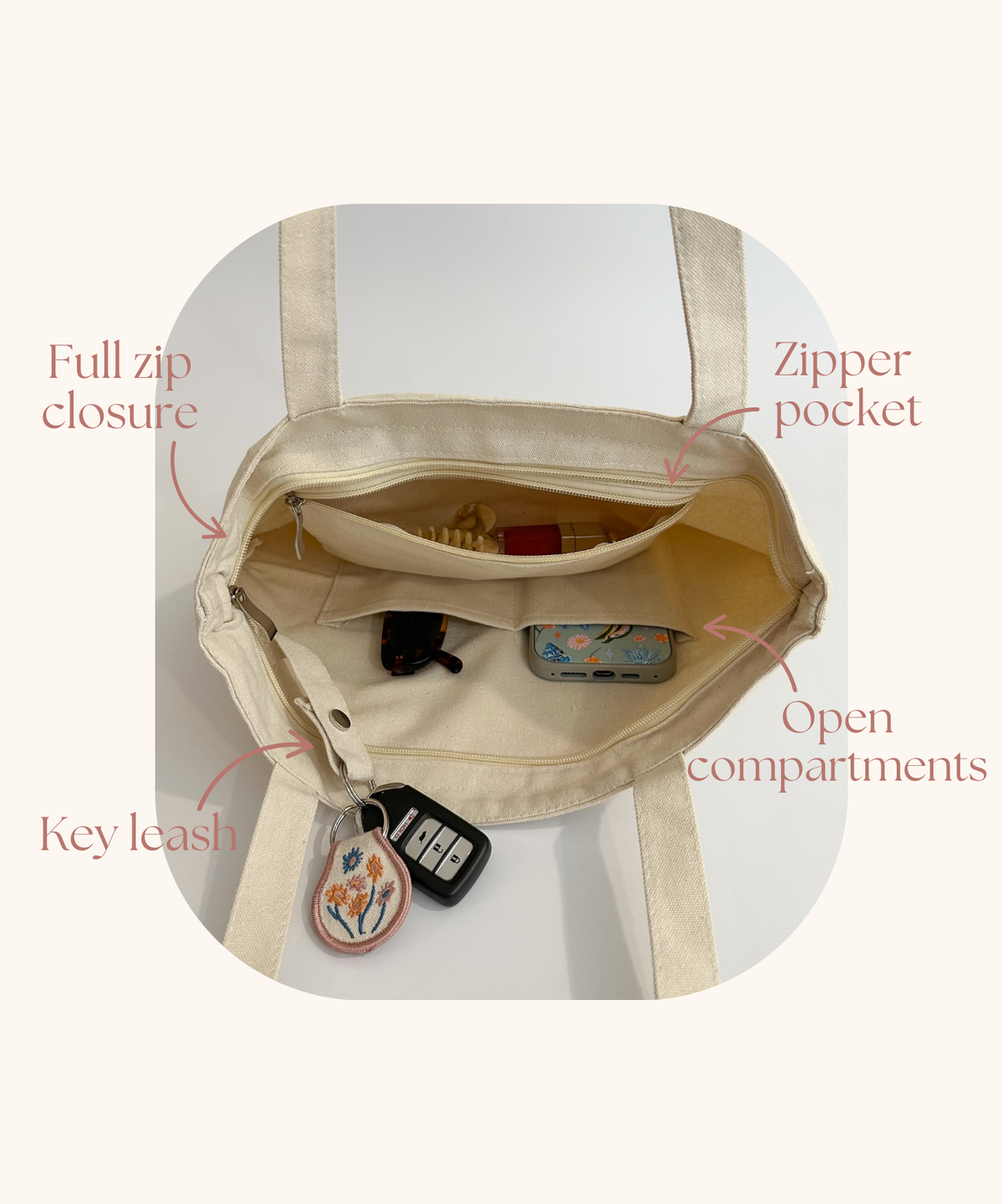 Periwinkle Tote Bag