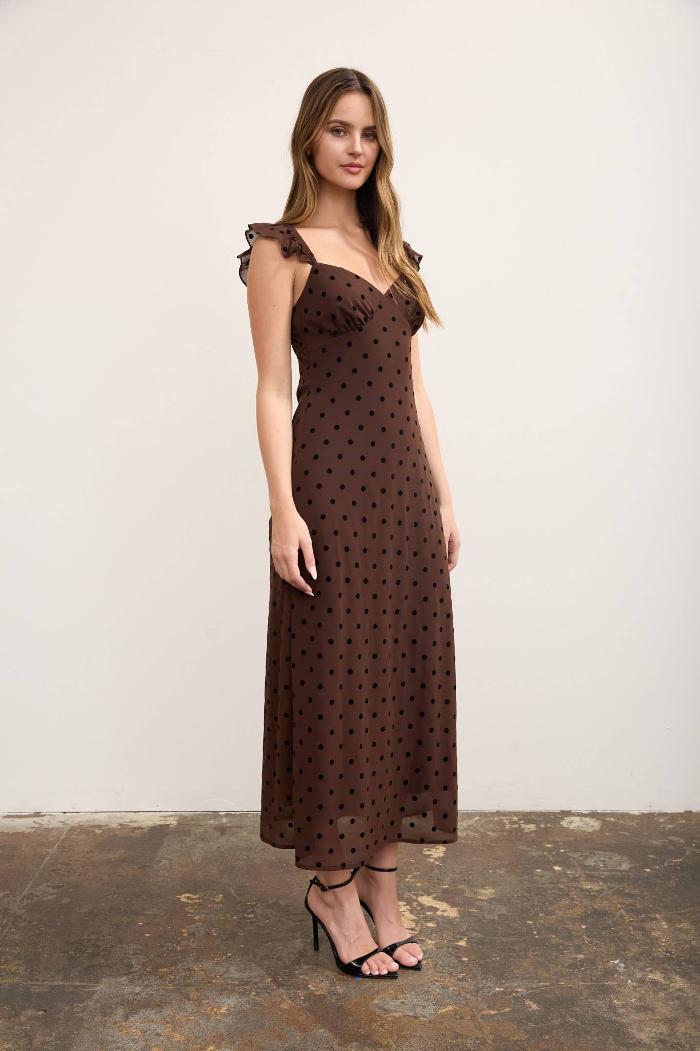 Ribbon Belle Midi Dress