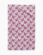 Geometry Love Bouquet Tea Towel