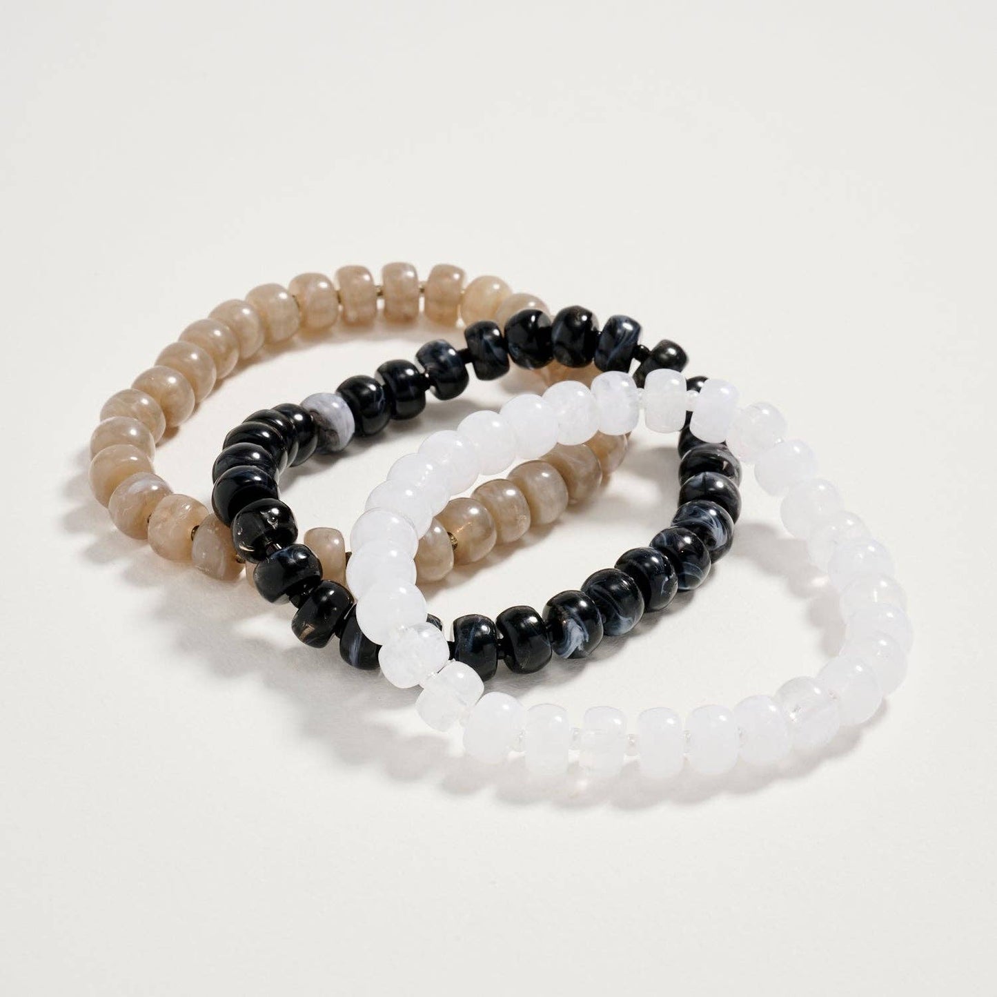 Earth & Ivory Bracelet Stack