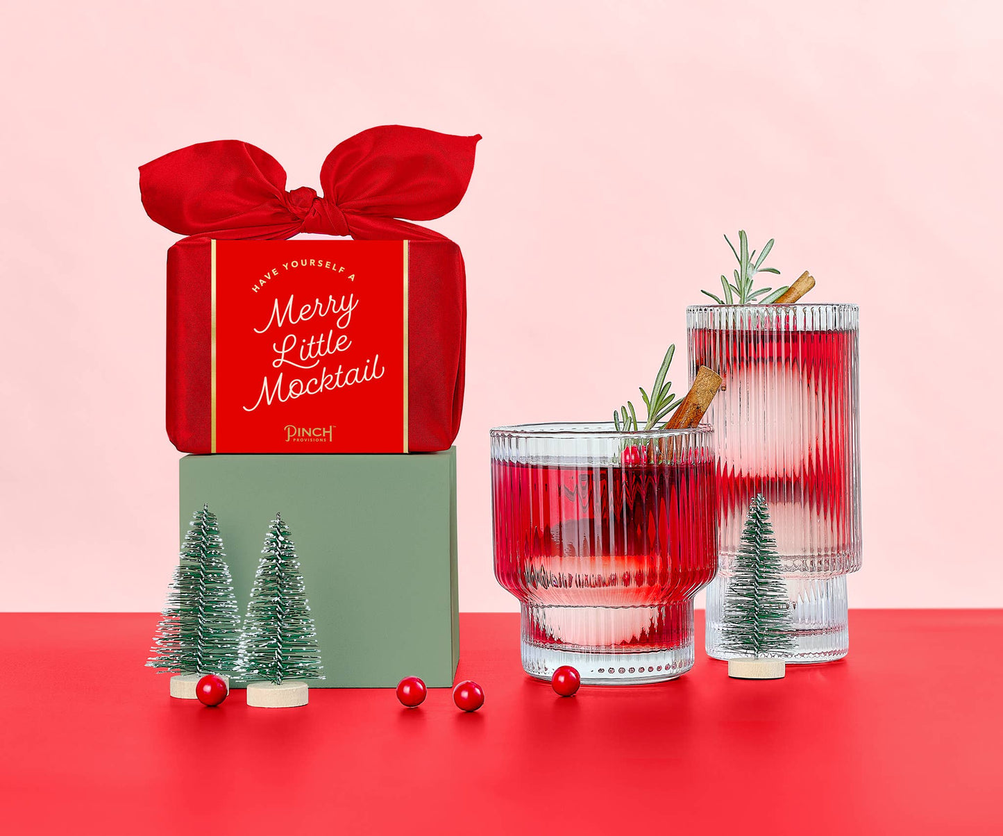 Mocktail Kit | Red Holiday Gift